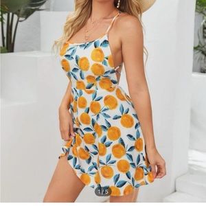 SHEIN Backless Dress